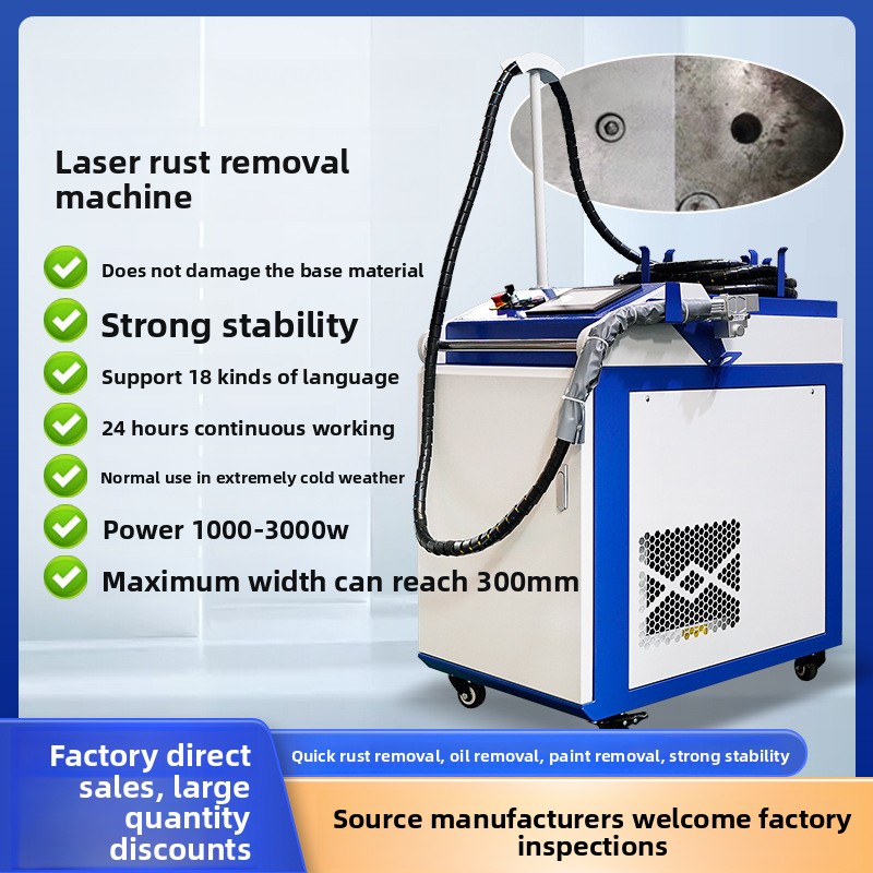 Portable Laser Rust Removal - Portable Handheld Rust And Paint Removal