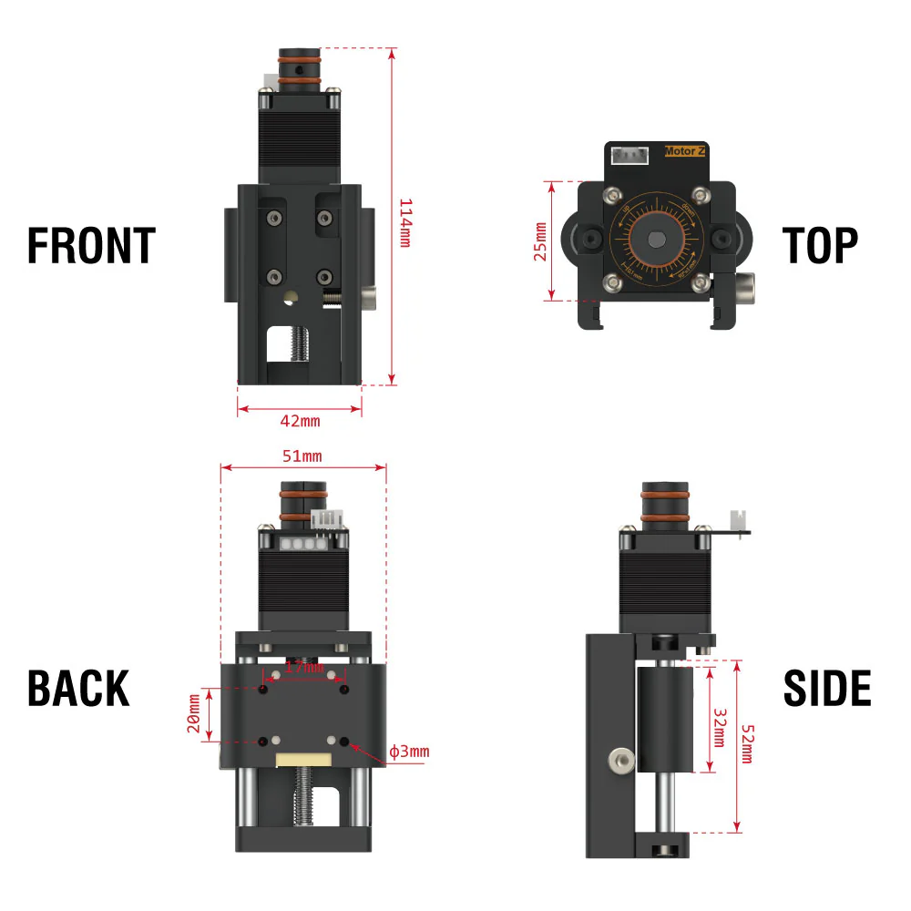 20mm NEJE Z-axis module, mecha - đánh giá và giá Industrial Use Of Laser