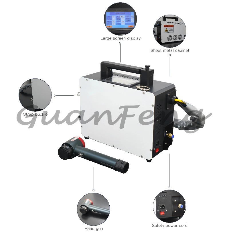 100W Handheld Portable Pulsed  - đánh giá và giá Portable Laser Rust Removal