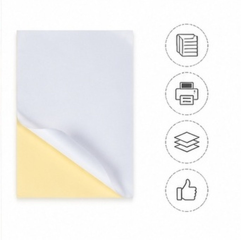 100Pcs A4 Self-Adhesive Printi - đánh giá và giá Industrial Use Of Laser